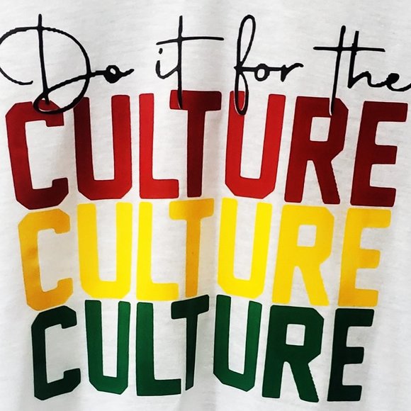 Culture Short Sleeve Crew Neck White T-Shirt - Picture 1 of 5